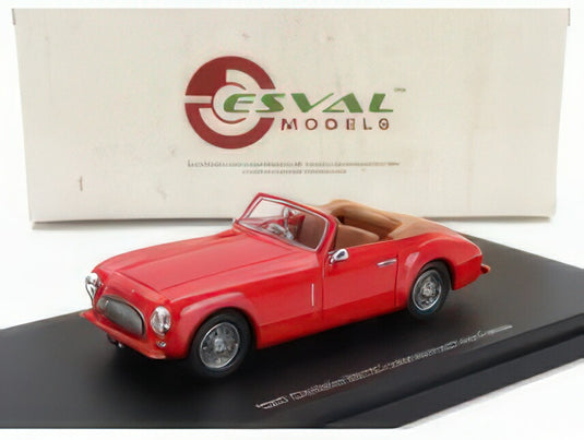 CISITALIA - 202 SC STABILIMENTI FARINA CABRIOLET OPEN 1947 - RED/ESVAL 1/43ミニカー