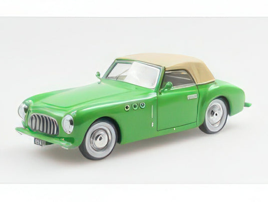 【予約】2025年発売予定CISITALIA - 202 SC STABILIMENTI FARINA CABRIOLET CLOSED 1947 - GREEN CREAM/ESVAL 1/43ミニカー