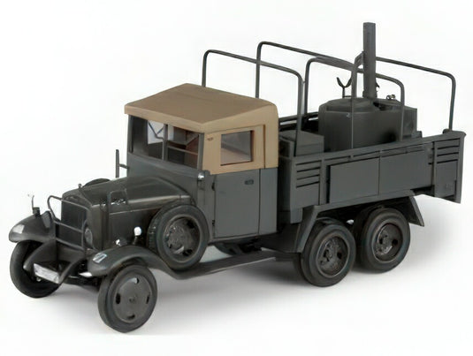 【予約】2025年発売予定MERCEDES BENZ - G3A SD.KFZ. 71 WEHRMACHT MILITARY TRUCK OPEN CUCINA DA CAMPO 3-ASSI - GERMAN ARMY WWII - 1935 - MILITARY GREY/ESVAL 1/43ミニカー