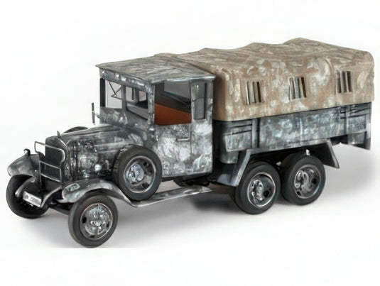 【予約】2025年発売予定MERCEDES BENZ - G3A SD.KFZ. 70 WEHRMACHT MILITARY TRUCK TELONATO 3-ASSI - GERMAN ARMY WWII - 1935 - MILITARY CAMOUFLAGE/ESVAL 1/43ミニカー