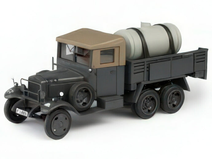 【予約】2025年発売予定MERCEDES BENZ - G3A SD.KFZ. 70 WEHRMACHT MILITARY TANKER TRUCK 3-ASSI - GERMAN ARMY WWII - 1935 - MILITARY GREY/ESVAL 1/43ミニカー