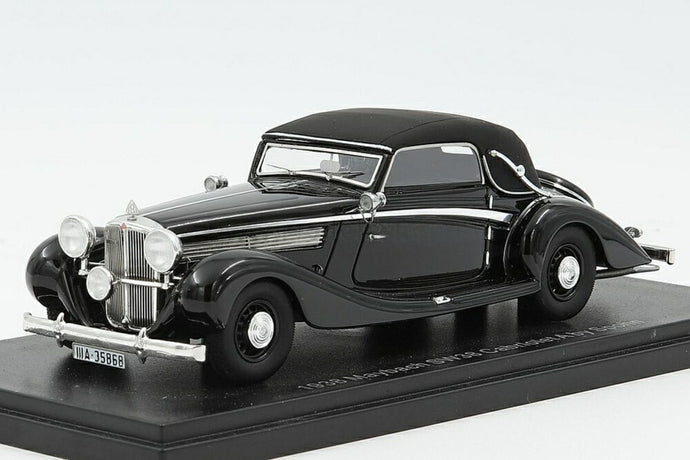 Maybach SW 38 カブリオレ A by Spohn 1938y トップアップ /ブラック// ESVAL 1/43 ミニカー