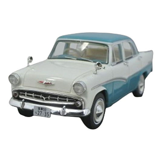 【予約】2026年発売予定 PRINCEプリンス SKYLINEスカイライン 1957 WHITEホワイト BLUEブルー / ESVAL 1/43 ミニカー
