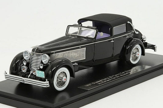 Duesenberg SJ タウンカー by Rollson 1937 Mr. Rudolf Bauer用 /ブラック// ESVAL 1/43 ミニカー
