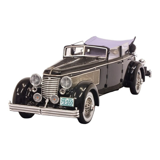 Duesenbergデューセンバーグ SJ Town Car Rollson 1937 ルドルフ・バウアー ブラック / ESVAL 1/43 ミニカー