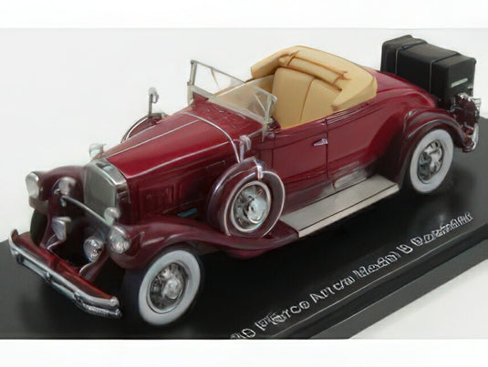 PIERCE ARROW - MODEL B ROADSTER OPEN 1930 - 2 TONE RED/ESVAL 1/43ミニカー 500台限定