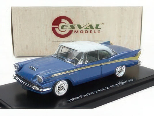 PACKARD 58L ハードトップ 1958 2トーン ブルー ゴールド/ ESVAL 1/43 ミニカー