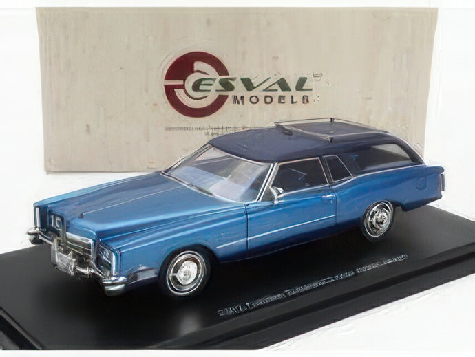 【予約】12月以降発売予定CADILLAC エルドラド SW ステーションワゴン 2ドア 1972 ダークブルー ブルー/ ESVAL MODEL 1/43 ミニカー