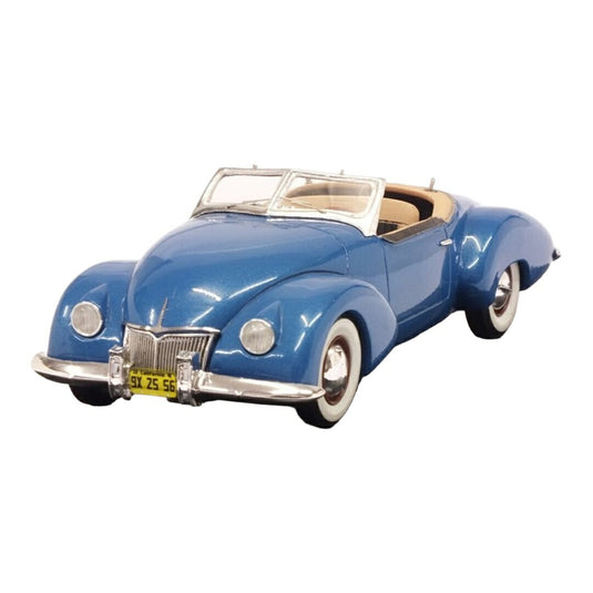 Kurtisカーティス Omohundroオモハンドロ Cometコメット ロードスター 1948 ブルーメタリック / ESVAL 1/43 ミニカー