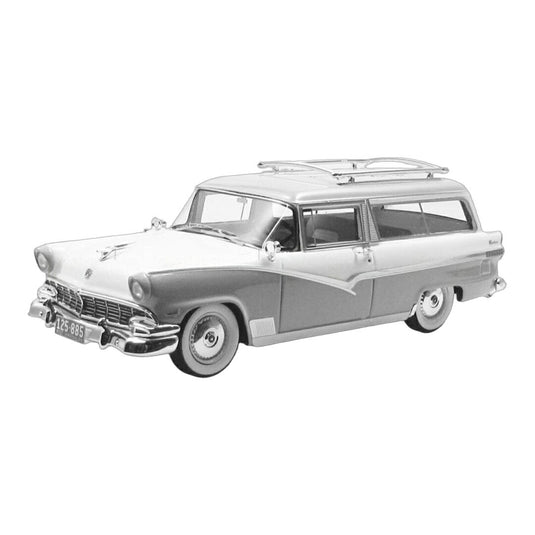 【予約】2026年発売予定 FORD USAフォード PARKLANEパークレーン SW STATION WAGONステーションワゴン 1956 GREYグレー WHITEホワイト / ESVAL 1/43 ミニカー