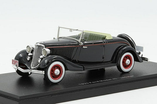 Ford V8 Model 40 ロードスター 1933y トップダウン /ブラック// ESVAL 1/43 ミニカー