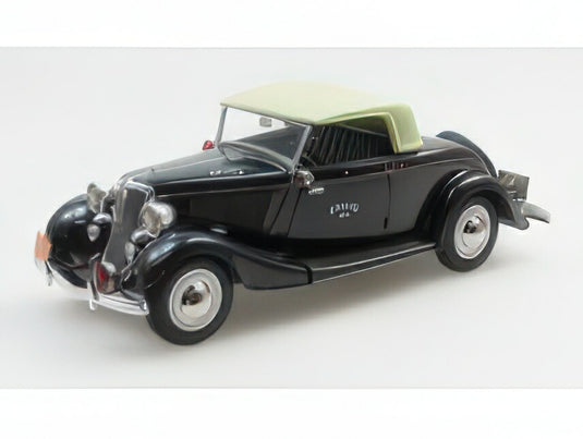 【予約】2025年発売予定FORD USA - MODEL 18 ROADSTER POLICE 1933 - BLACK CREAM/ESVAL 1/43ミニカー