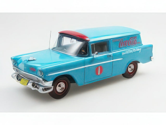 【予約】2025年発売予定CHEVROLET - 150 VAN COCA-COLA 1956 - BLUE RED/ESVAL 1/43ミニカー