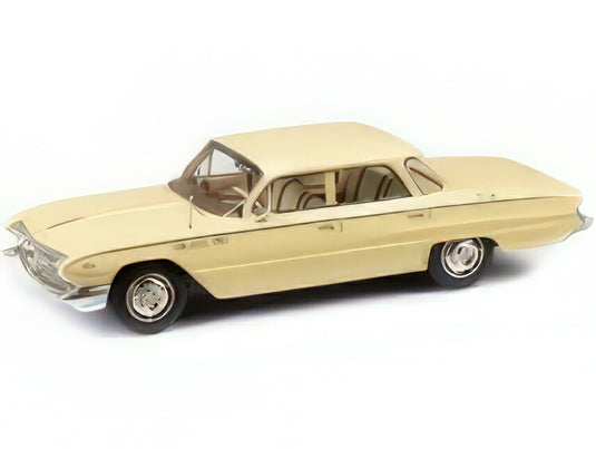 【予約】2025年発売予定BUICK - LESABRE CUSTOM BERLINA 1961 - BEIGE/ESVAL 1/43ミニカー