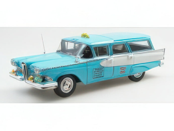 【予約】2025年発売予定EDSEL - VILLAGER TAXI 1958 - LIGHT BLUE WHITE/ESVAL 1/43ミニカー