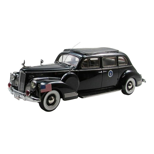 【予約】2026年発売予定 Packardパッカード 180 7人乗り プレジデンシャルリムジン 1941 フランクリン・ルーズベルト ブラック TVシリーズ限定版 / ESVAL 1/43 ミニカー
