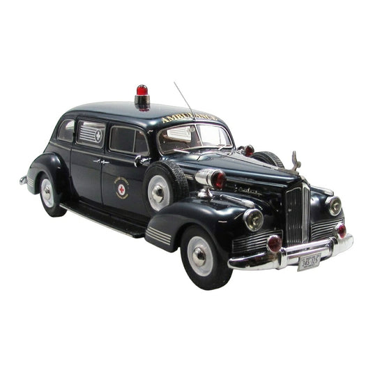 【予約】2026年発売予定 Packardパッカード 160 Sedanセダン Ambulanceアンビュランス by Henneyヘニー 1942 ブラック / ESVAL 1/43 ミニカー
