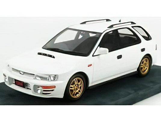 SUBARU - IMPREZA WRX SPORT WAGON (GF8) 1994 - WHITE/ENGUP 1/18模型モデルキット