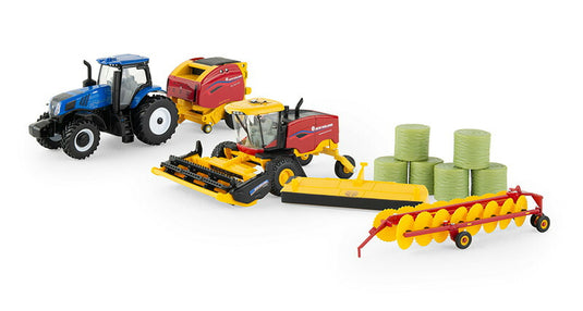 New Holland 牧草収穫 プレイセット 農機 模型 / ERTL 1/64