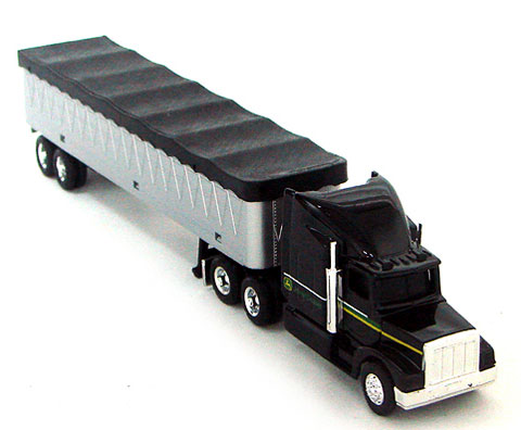 John Deere グレインセミトラクター、グレイントレーラーセット / ERTL 1/64 農業機械模型