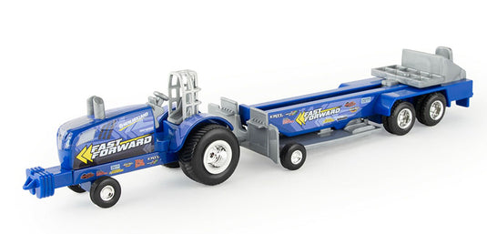 New Hollandニューホランド プルトラクター トレーラー付 農業機械 模型 / ERTL 1/64 農機