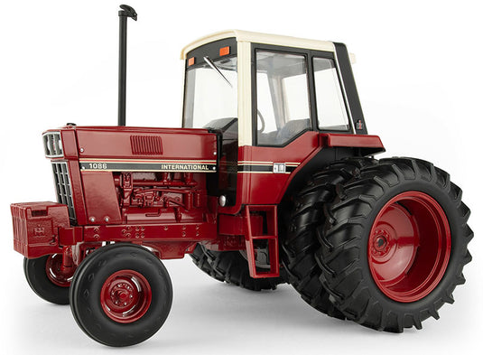 International Harvester 1086 Tri-Stripe トラクター デュアルタイヤ、プレステージコレクション / ERTL 1/16 農業機械模型