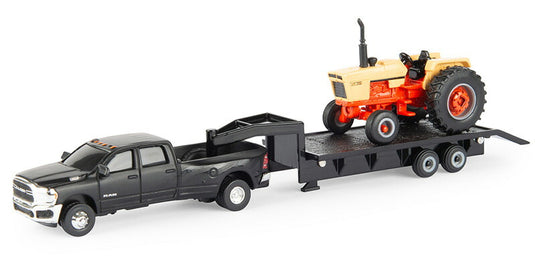 Caseケース 1270 Puller Tractorトラクター with Ram Pickup and Goose / ERTL 1/64 模型