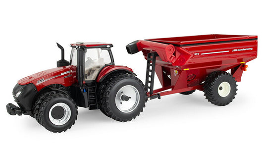 Case IHケースIH Magnum 355 Tractorトラクター with Grain Cartグレインカート / ERTL 1/32 模型