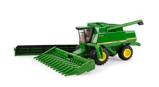 John Deereジョンディア 9610 コンバイン 農業機械 模型 ダイキャスト / ERTL 1/64 農機