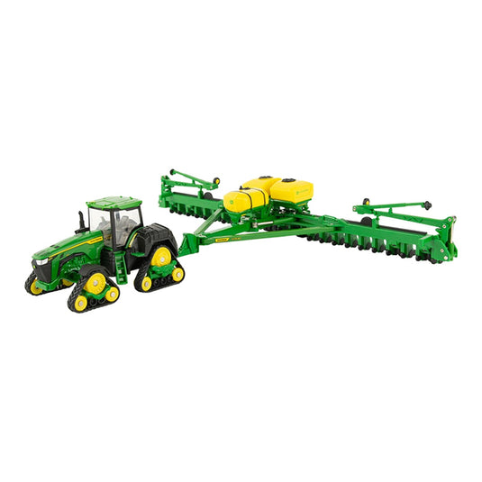 John Deereジョンディア 8RX 410 Tractorトラクター with 1775NT Planterプランター / ERTL 1/64 模型