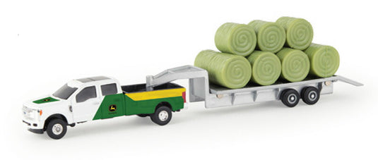 John Deereジョンディア ピックアップ トレーラー 農業機械 模型 モデル / ERTL 1/64 農機