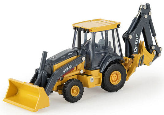 John Deere 320 P-Tier バックホーローダー 1/50 ERTL 建設機械