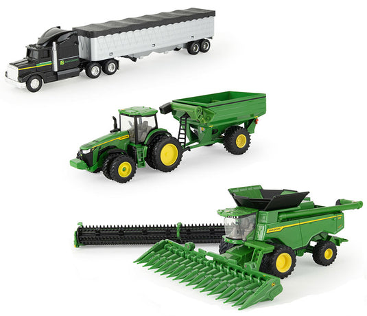John Deere 穀物収穫 プレイセット LP84534 農機 模型 / ERTL 1/64