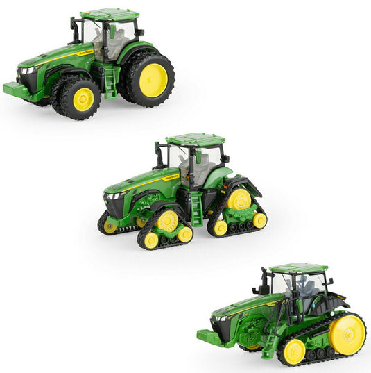 John Deere 8Rシリーズ トラクターセット プレステージコレクション LP86775 農機 模型 / ERTL 1/64