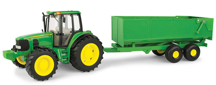 John Deere トラクター ダンプワゴン付き ビッグファームシリーズ / ERTL 1/16 農業機械模型