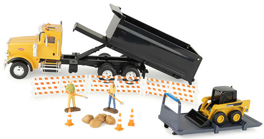 John Deereジョンディア 建設 プレイセット 玩具 働く車 模型 モデル / ERTL 1/32 建設機械模型