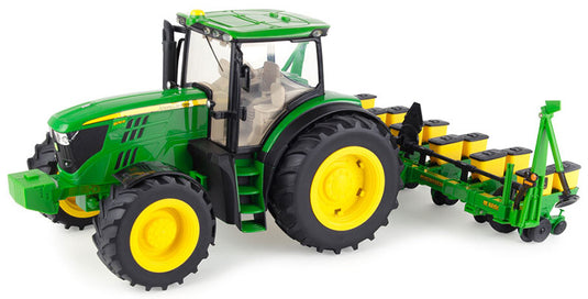 John Deereジョンディア トラクター プランター付 農業機械 模型 モデル / ERTL 1/16 農機