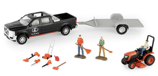 Kubotaクボタ Lawn Care Playset with Pickup Truckピックアップトラック / ERTL 1/32 模型