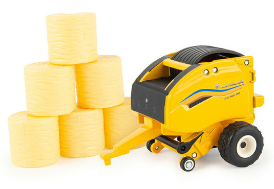 New Hollandニューホランド 561 Round Baler with BalesFe / ERTL 1/64 建設機械 模型
