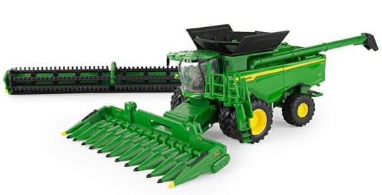John Deereジョンディア 800 コンバイン 農業機械 模型 ダイキャスト / ERTL 1/64 農機