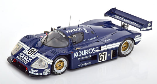 Mercedesメルセデス Sauberザウバー C9 No 61 1000km Spaスパ 1987 Thackwell / Exoto 1/18 ミニカー