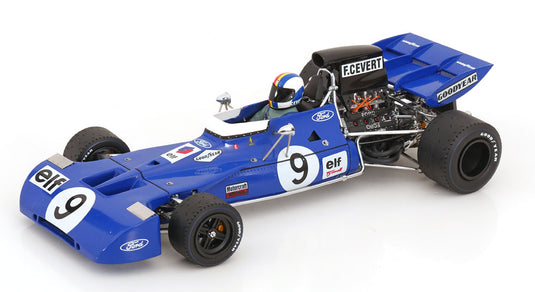 Tyrrellティレル Fordフォード 002 GP USA 1971 Cevertセベール / Exoto 1/18 ミニカー