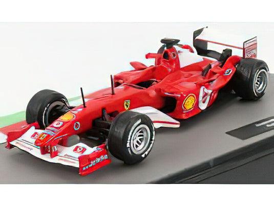 FERRARI - F1  F2004 N 2 SEASON 2004 RUBENS BARRICHELLO - RED/EDICOLA 1/43模型モデルキット