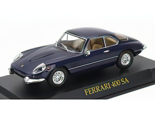 FERRARI - 400 SA SUPERAMERICA 1962 - BLUE MET/EDICOLA 1/43模型モデルキット