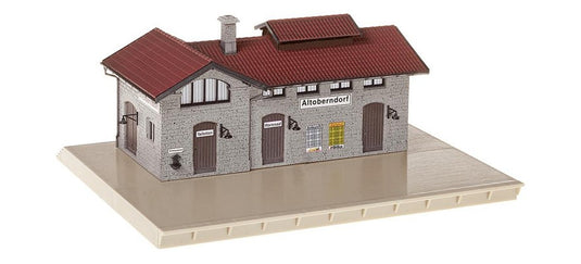 HOゲージ 鉄道模型 Faller Altoberndorf駅 Era III Altoberndorf wayside station