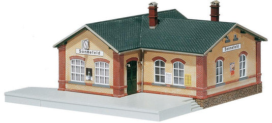 HOゲージ 鉄道模型 Faller Sonnefeld train station kit