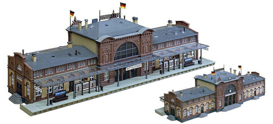 HOゲージ 鉄道模型 Faller ファラー ミッテルシュタット駅 Mittelstadt station