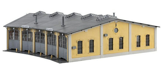 HOゲージ 鉄道模型 Faller ファラー 扇形機関庫 フライラッシング Roundhouse Freilassing
