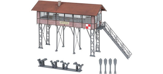 HOゲージ 鉄道模型 Faller Bergheim signal box