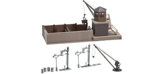 HOゲージ 鉄道模型 Faller ファラー Period II Small locomotive depot set with servo drive